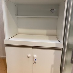 【急募】ニトリ レンジ炊飯器台 食器棚