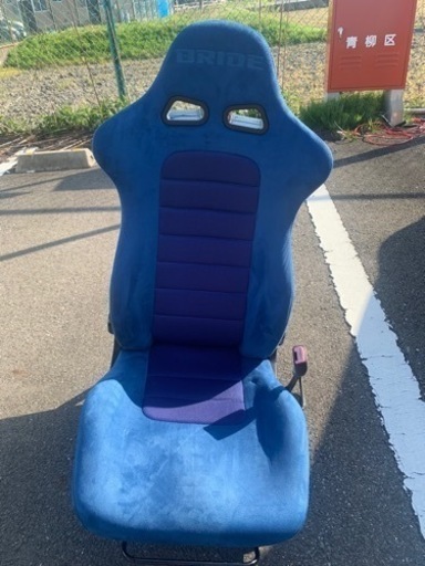 BRIDE ユーロスター　青　両側ダイアル　セミバケ