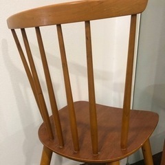 木製椅子　難ありの画像