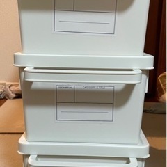 メディアコンテナ DVD コミック用　3点セットの画像