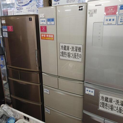 SHARP　6ドア冷蔵庫　2019年製造