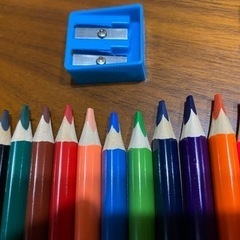 至急★ドラキッズ　さんかくいろえんぴつ　12色　未使用の画像