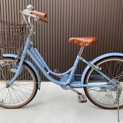 子供用自転車　22インチ　女の子向け