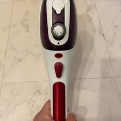 【ほぼ新品】ハンガーに干したまま使えるアイロンの画像