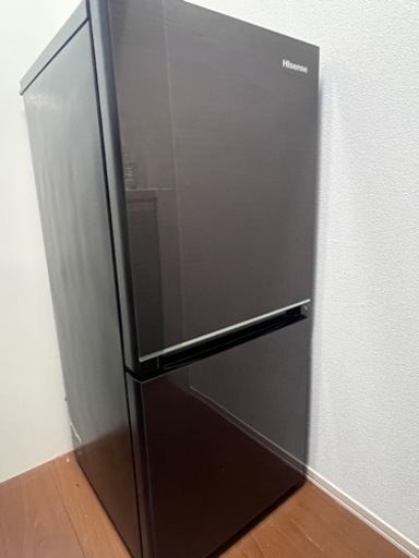 Hisense 冷蔵庫 ダークブラウン 135L