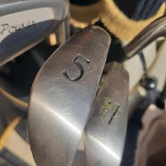 お話中　ゴルフクラブ12本　バック付の画像