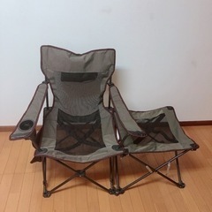 折り畳み可変式キャンプチェア アウトドアチェア  コンパクト椅子 携帯イス  の画像