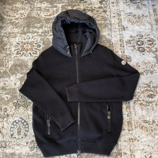 確実本物　モンクレール　ニットダウン　メンズ　美品