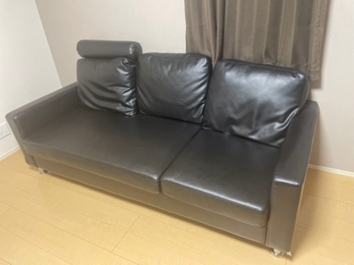 ブラック　ソファー