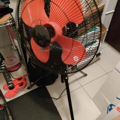 扇風機　ナカトミ　工業扇　業務用　自転車　ローラー台