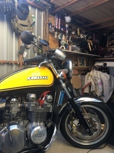 ゼファー750 メッキフェンダー