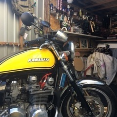 ゼファー750 メッキフェンダー