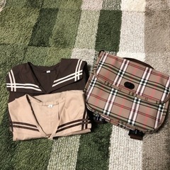 【お取引中】慶櫻ハナミズキ保育園の制服と鞄です。