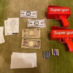 マネーガン×2【定価5360円】※電池付きですぐに遊べます