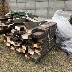 端材、廃材あげます　薪などに　キャンプ