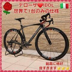 70万円の品🇮🇹デローザ アイドル ロードバイク カンパ上位コン...