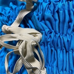 フラダンス　パウスカート　ハワイ　フラガール　ブルー　ダイヤモンドヘッド　未使用　新品の画像