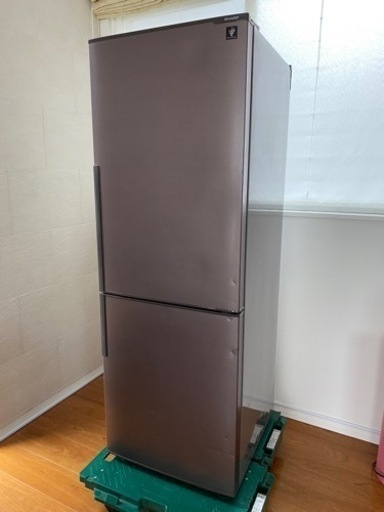 2ドア冷蔵庫　sj-pd27b-t 271L