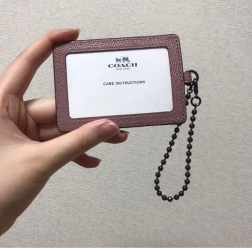 COACH コーチ 長財布　パスケース付き