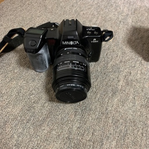 ミノルタアルファ7700i その他　決まりました。