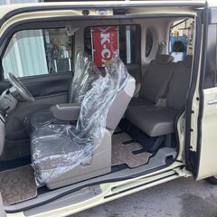 H23年式　ダイハツ　タント　X　電動スライドドア　キーレス　車検R４年１２月　65600ｋｍ　１年保証ポリマーコート付の画像