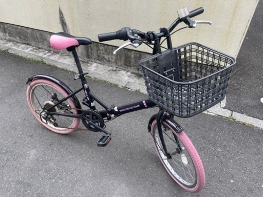 折りたたみ自転車　ギア付き