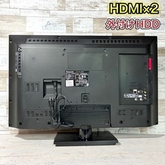 【すぐ見れる‼️】Panasonic VIERA 液晶テレビ 32型✨ 外付けHDD⭕️ 配送＆取付け無料🚛の画像