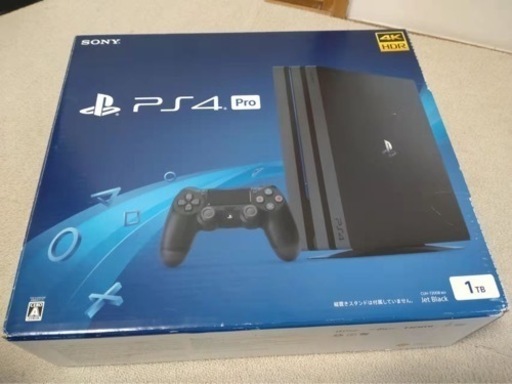 PlayStation 4 Pro ジェット・ブラック 1TB (CUH-7200BB01)