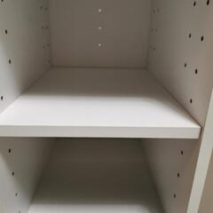 【受け渡し予定者さま決定】【美品】白　収納棚　棚の画像