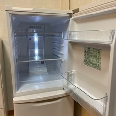 無料　パナソニック 冷蔵庫 NR-TB146W-HG  2ドア 右開きの画像