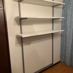 断捨離　突っ張り棚の画像