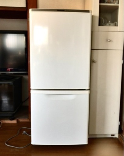 パナソニック 2ドア冷蔵庫 NR-B145W-W 138L Panasonic