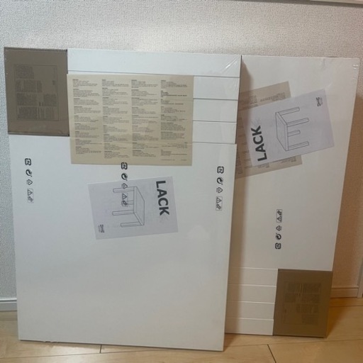 【決まりました】IKEA、コーヒーテーブル2こ新品未開封