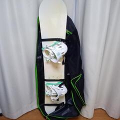 女性用スノーボード、ビンディング、ケースセット 最終値下げ