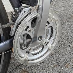 GIANT ESCAPE R3 2021モデル Mサイズ ブラック クロスバイク ジャイアント純正キックスタンド・ボトルケージ・ABUS鍵付きの画像