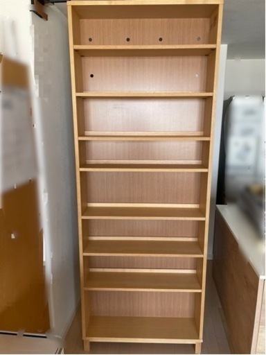 無印良品 / 本棚 / 薄型 /ナチュラル /木製