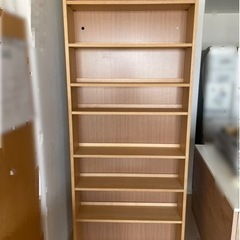 無印良品 / 本棚 / 薄型 /ナチュラル /木製