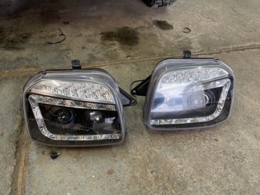 JB23W ジムニー シャークヘッドライト 流れるウィンカー仕様