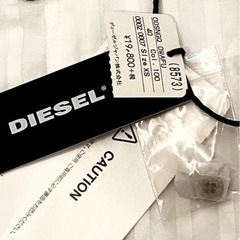 美品1回のみ着用 タグ付 DIESEL ノースリーブシャツ ノースリーブブラウス ディーゼル レディースの画像