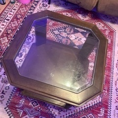 ローテーブル　アンティークの画像