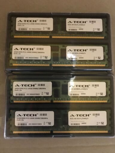 ★Apple MacPro 2013モデルメモリアップグレードキット 64GB★