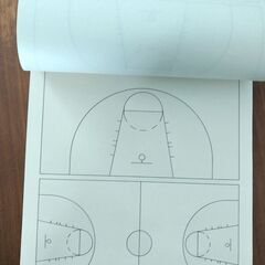 中古　バスケ　作戦盤の画像