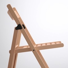 IKEA TERJE FRÖSVI イケア テリエ フロースヴィ 折りたたみチェア ライトブラウン #1の画像