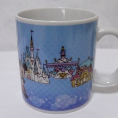 未使用保管品　UCCオリジナル　東京ディズニーリゾート　ペアマグカップ 　ミッキー＆ミニー　陶器の画像
