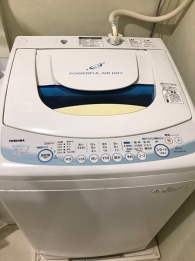 洗濯機　引き渡し予定あり