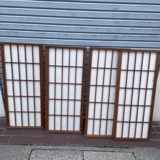 昭和レトロ　障子