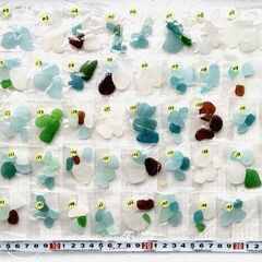 シーグラス（小粒Ａランク）50小袋 №101～№150（１小袋1...