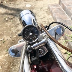 ドラッグスター400  V-boost仕様　二拍子排気音です。の画像