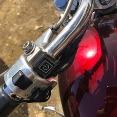 ドラッグスター400  V-boost仕様　二拍子排気音です。の画像