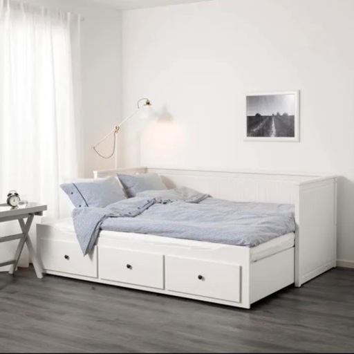 きまりました！格安　元値100950 IKEA  ヘムネス　ブリムネス　ベッド　フルセット